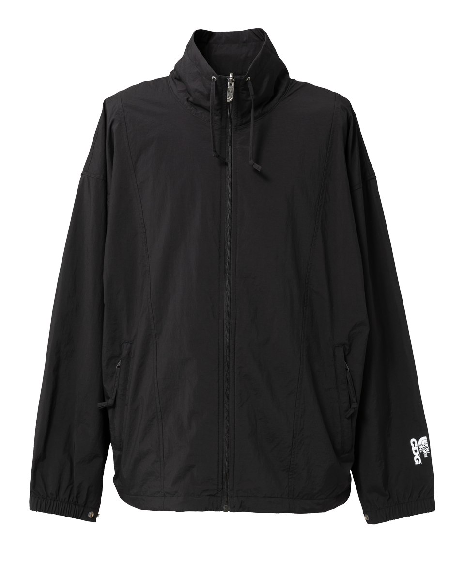 THE NORTH FACE × CDG WIND JACKET【XLサイズ】黒 CDG x THE NORTH FACE NORTH DOME WIND JACKET
