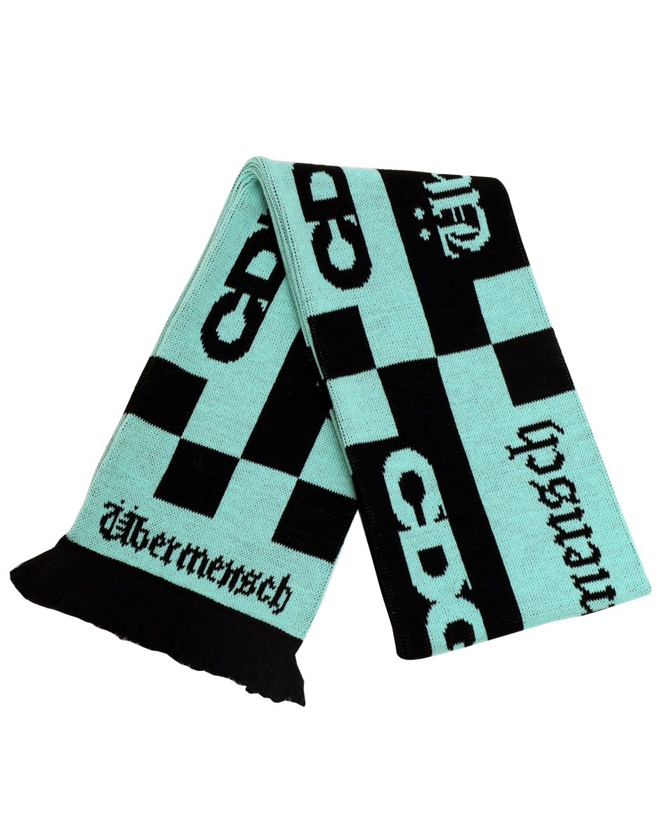 CDG x G-DRAGON Übermensch CHECKERED STOL CDG x G-DRAGON Übermensch CHECKERED STOLE MINT / BLACK