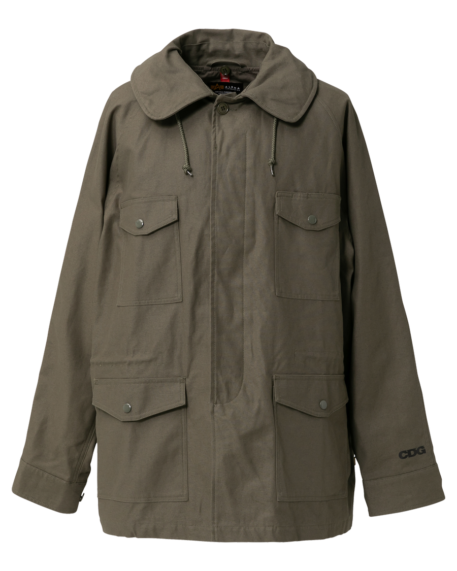 CDG x ALPHA INDUSTRIES AIR FORCE FIELD JACKET - CDG BY COMME des CDG x ALPHA INDUSTRIES AIR FORCE FIELD JACKET - CDG BY COMME des