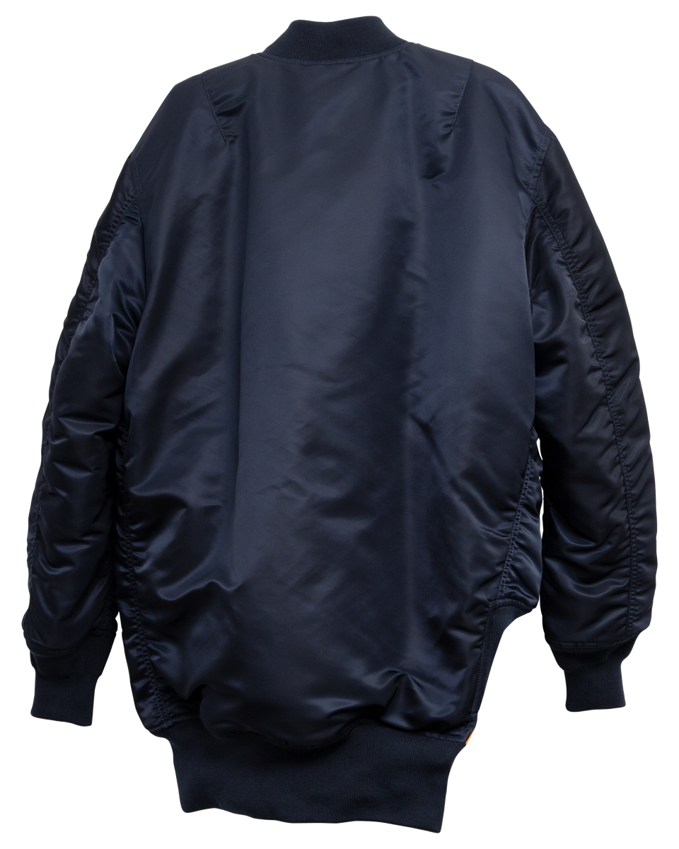 CDG x ALPHA INDUSTRIES BIAS DESINED MA-1 JACKET / NAVY - CDG BY CDG x ALPHA INDUSTRIES BIAS DESINED MA-1 JACKET / NAVY - CDG BY