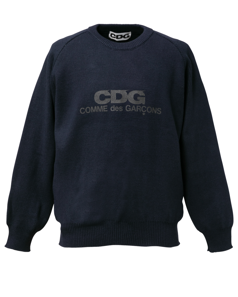 ROUND NECK SCHOOL PULLOVER - CDG BY COMME des GARÇONS OFFICIAL ROUND NECK SCHOOL PULLOVER - CDG BY COMME des GARÇONS OFFICIAL