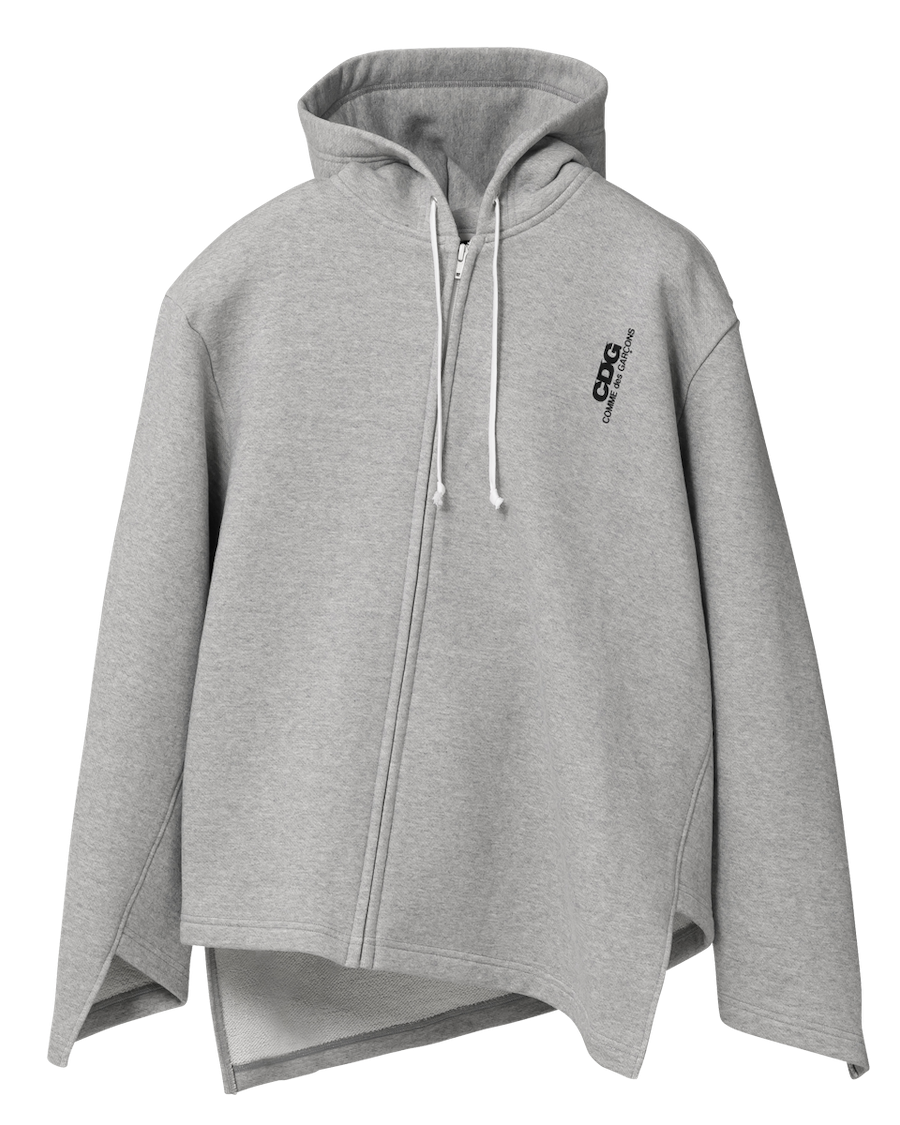 CDG BIAS DESINED SWEATSHIRT WITH ZIP - CDG BY COMME des GARÇONS CDG BIAS DESINED SWEATSHIRT WITH ZIP - CDG BY COMME des GARÇONS