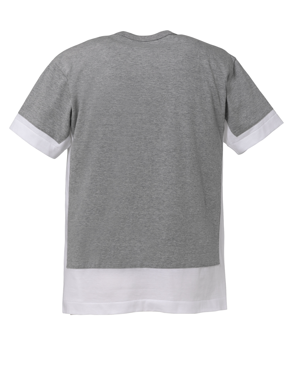 LAYERED ATTACHED T-SHIRT - CDG BY COMME des GARÇONS OFFICIAL LAYERED ATTACHED T-SHIRT - CDG BY COMME des GARÇONS OFFICIAL