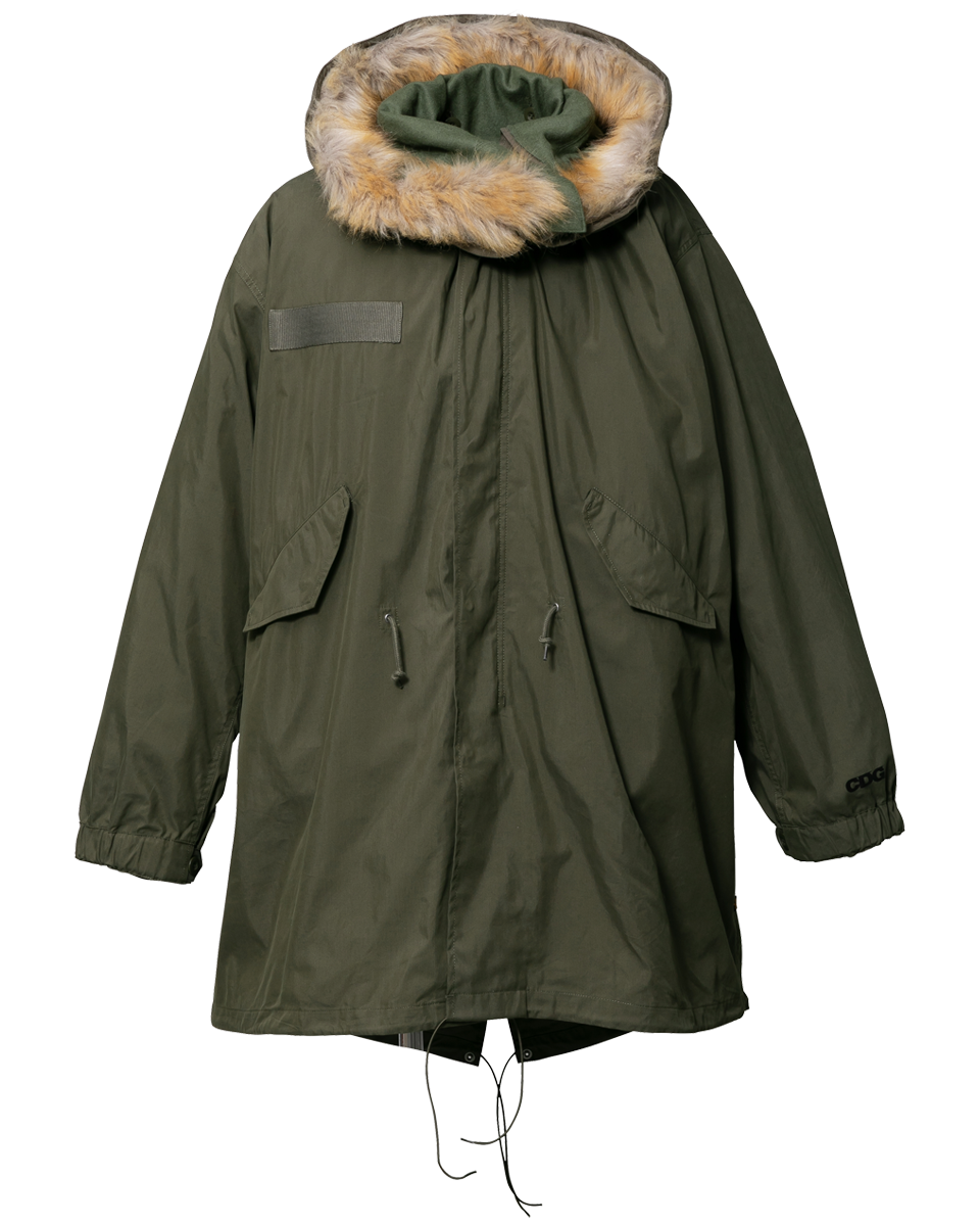 CDG x ALPHA INDUSTRIES FISHTAIL PARKA - CDG BY COMME des GARÇONS CDG x ALPHA INDUSTRIES FISHTAIL PARKA - CDG BY COMME des GARÇONS