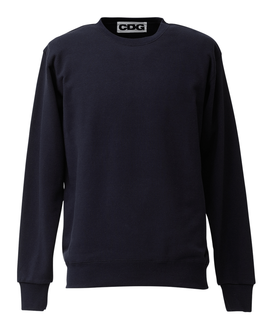 CDG CLASSIC CREW NECK SWEATSHIRT - CDG BY COMME des GARÇONS CDG CLASSIC CREW NECK SWEATSHIRT - CDG BY COMME des GARÇONS