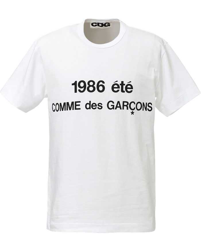 Commes de garcons tee shop