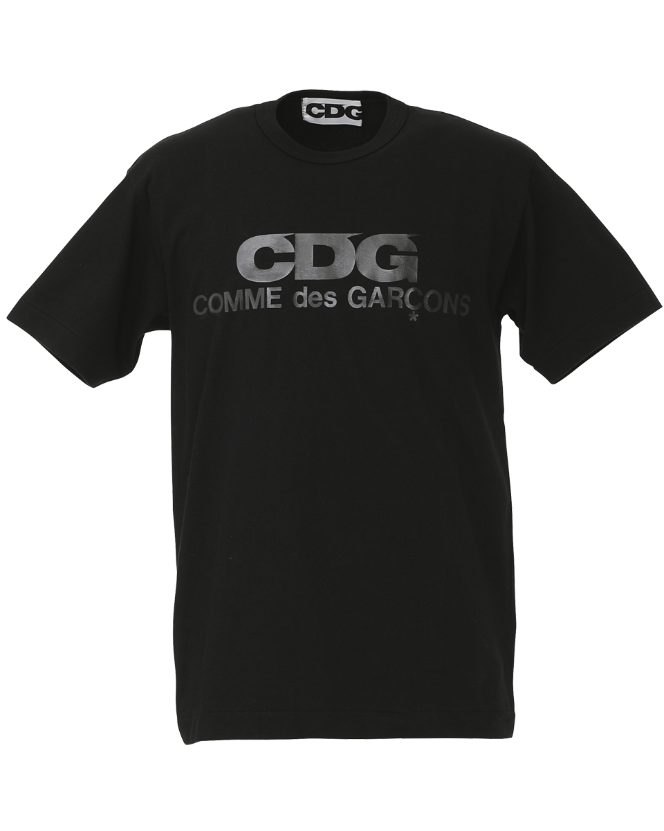 COMME des GARÇONS ブラック Tシャツ XL BLACK COMME des GARCONS ブラック コムデギャルソン Tシャツ XL