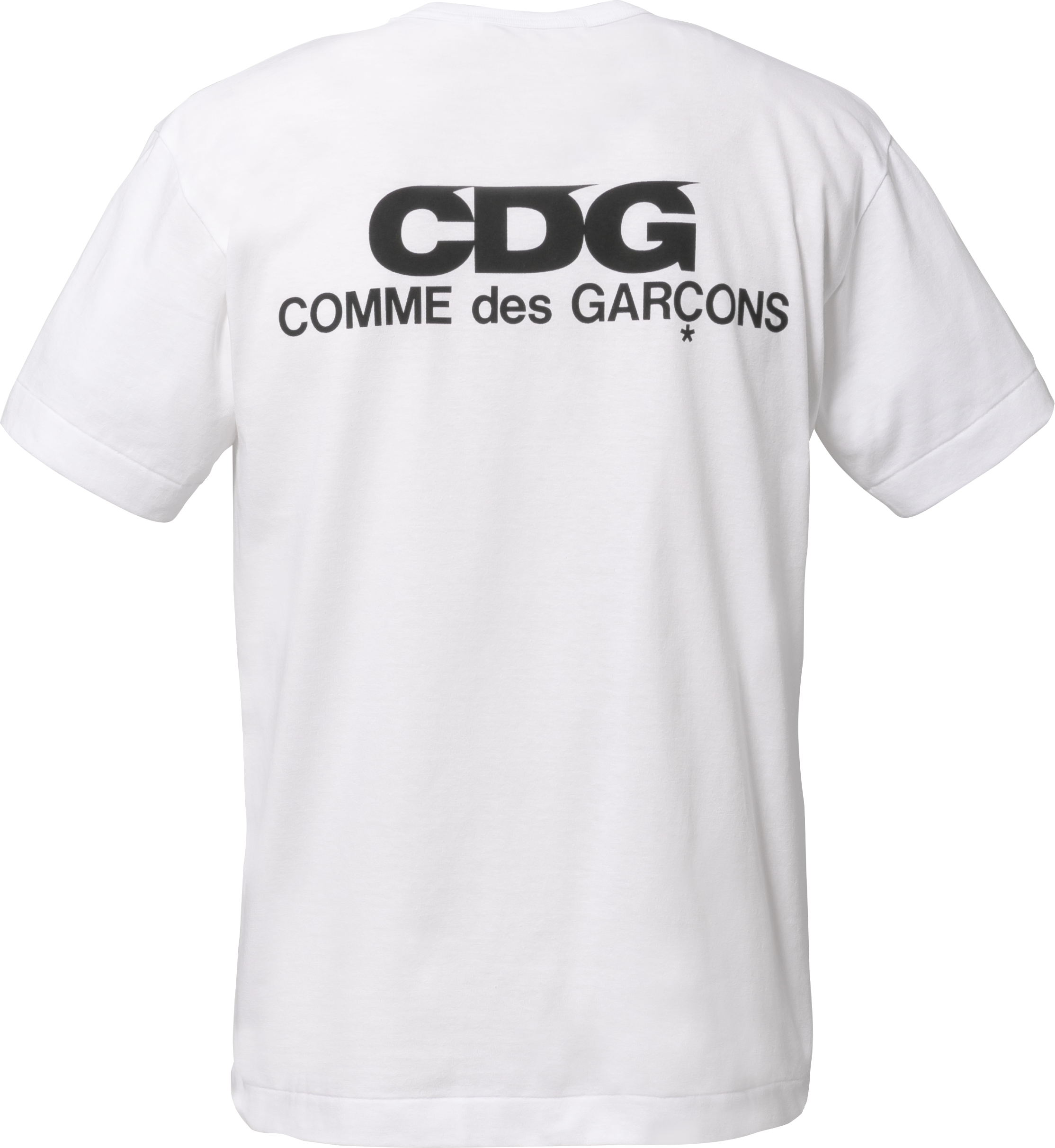 コムデギャルソンCDG フロントロゴTシャツ 黒M | DCブランド古着